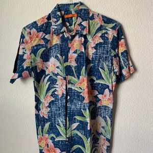 Tori Richard Men’s Tropical Floral Shirt (S)